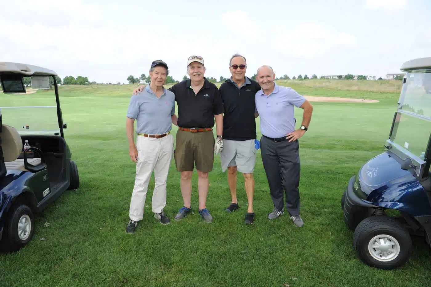 4 men golf outing photo