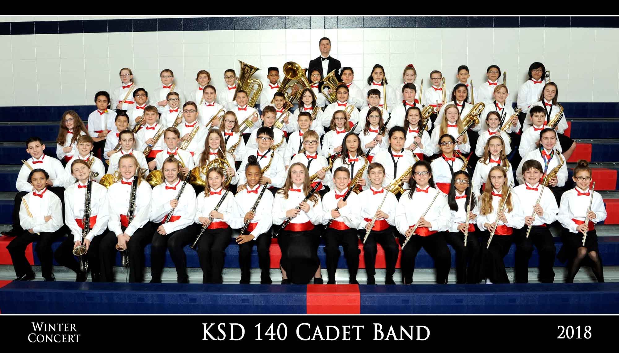 KSD Cadet Band Group Photo by Tom Killoran
