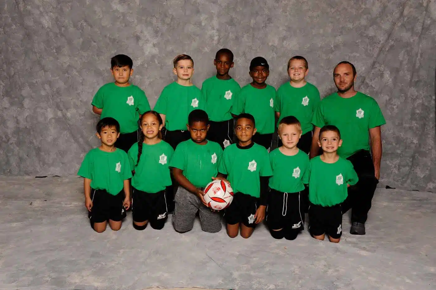 HF Soccer team group photo