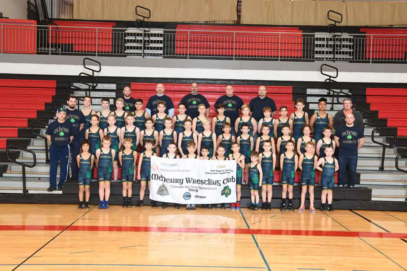 McHenry Wrestling Club group photo