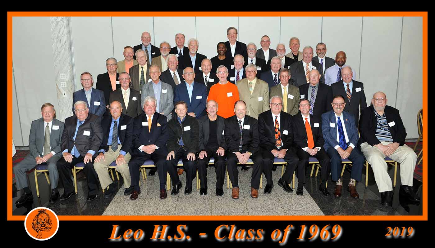 Leo High class of 69 reunion photo