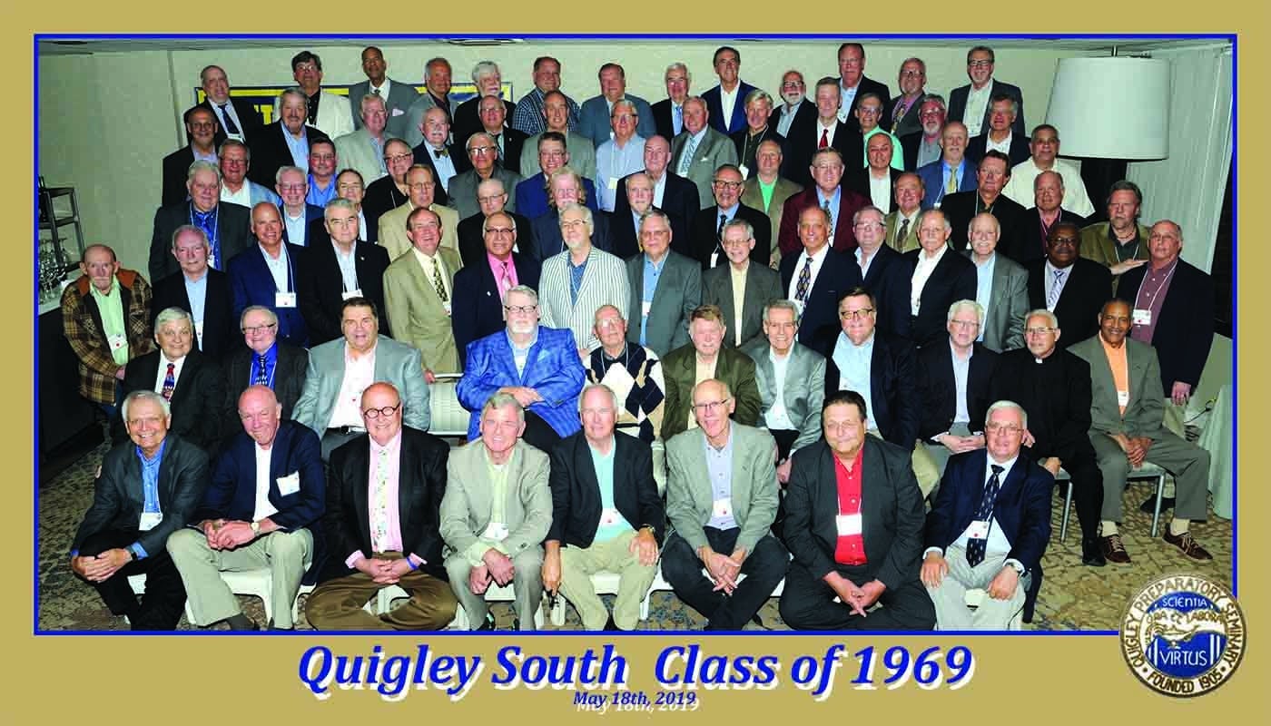 Quigly class of 69 reunion photo
