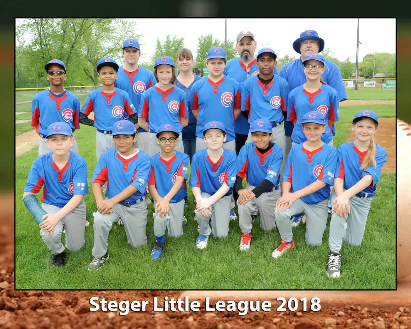 Steger Little League baseball team sport by Tom Killoran Photography