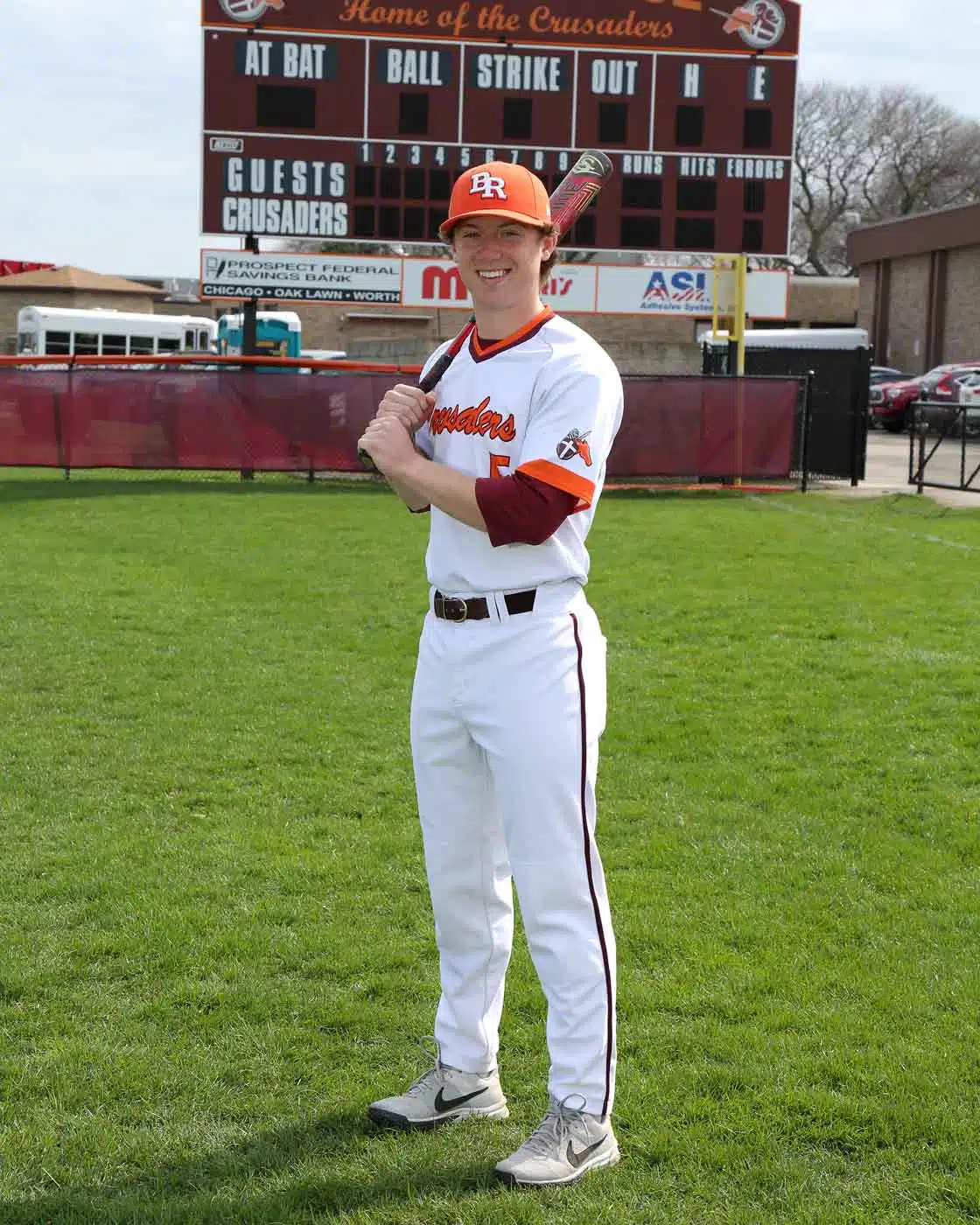 Brother Rice baseball player sport by Tom Killoran Photography